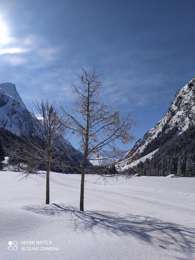 Haus Schoderbock Apartamento Sankt Leonhard im Pitztal Exterior foto