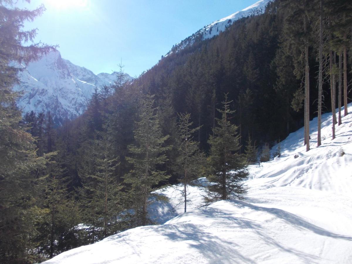 Haus Schoderbock Apartamento Sankt Leonhard im Pitztal Exterior foto